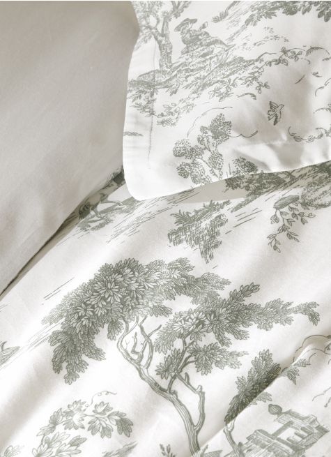 HOUSSE DE COUETTE EN SATIN DE COTON HÉLOÏSE