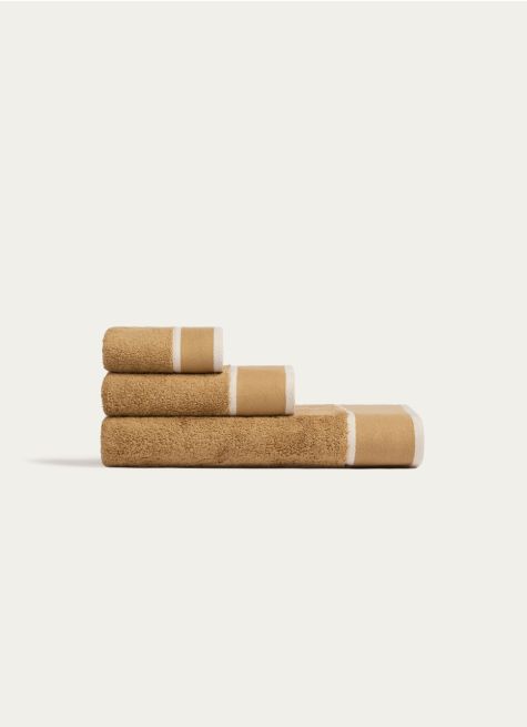 DRAP DE BAIN À RAYURES EN COTON  ARTHUR