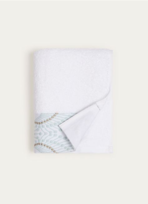 SERVIETTE DE TOILETTE SABRINA A LITEAU FANTAISIE