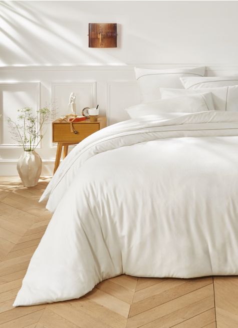 HOUSSE DE COUETTE EN FLANELLE UNIE RAGOON