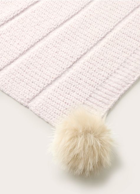 PLAID EN MAILLE FANTAISIE TRÈS DOUX TEDDY