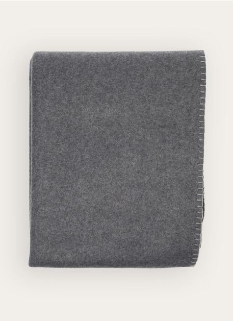 PLAID POLAIRE BICOLORE