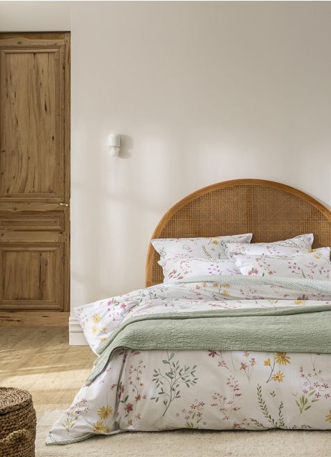COUVRE-LIT EN COTON JACQUARD