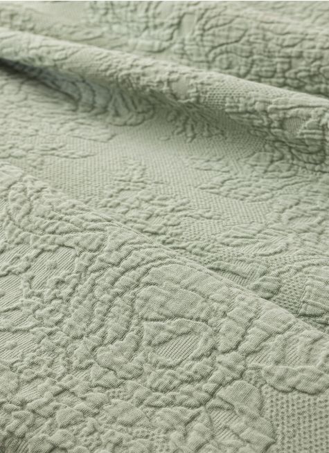 COUVRE-LIT EN COTON JACQUARD
