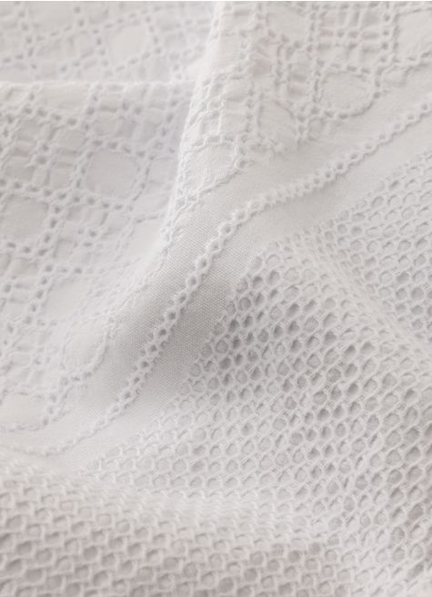 COUVRE-LIT EN JACQUARD DE COTON