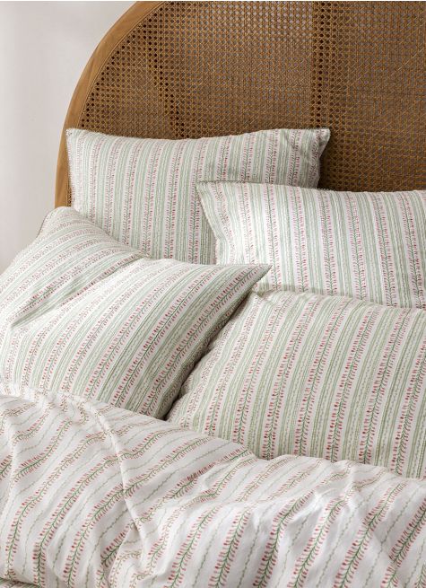 HOUSSE DE COUETTE FAUSTINE  COTON JACQUARD