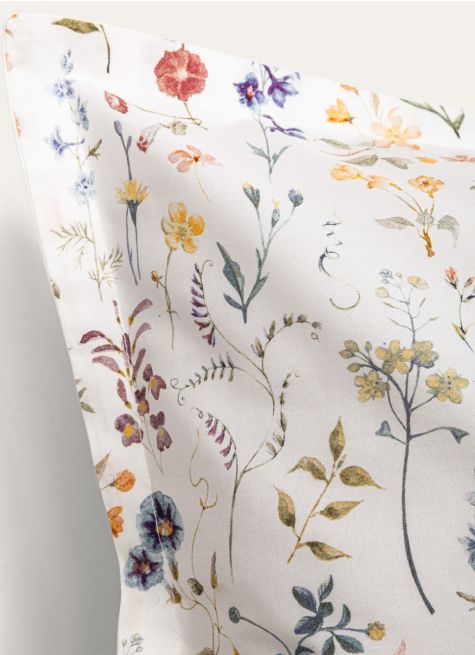 LOT DE  2 TAIES D'OREILLER EN PERCALE FARRAH