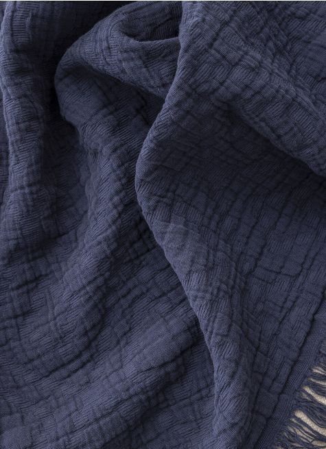 PLAID JACQUARD MOTIF LOSANGES
