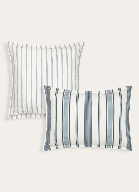 SET DE 2 TAIES D’OREILLER EN PERCALE GABRIEL