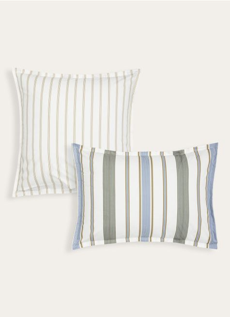 SET DE 2 TAIES D’OREILLER EN PERCALE GABRIEL