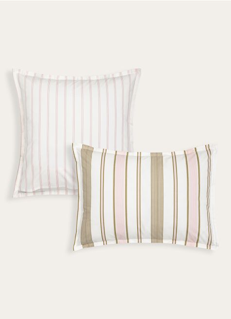 SET DE 2 TAIES D’OREILLER EN PERCALE GABRIEL