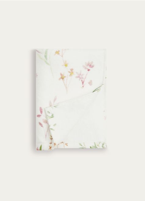 SERVIETTE DE TOILETTE &Agrave; MOTIF FLORAL FLEUR
