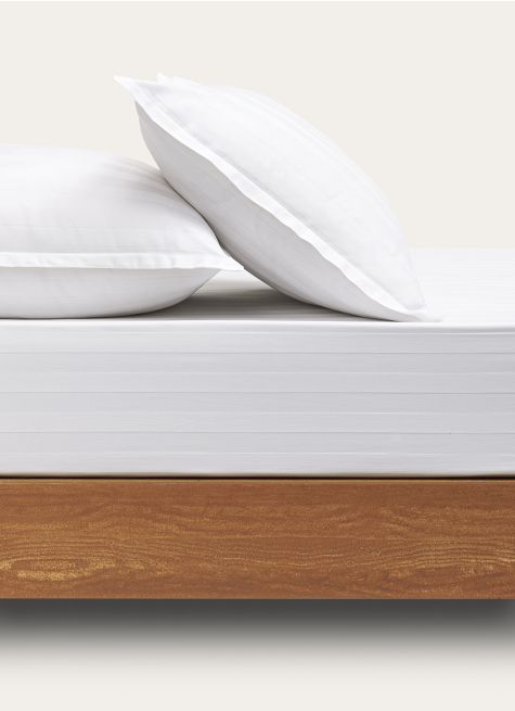 DRAP HOUSSE JACQUARD RAYURE BÂTON