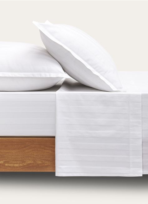 DRAP PLAT JACQUARD RAYURE BÂTON