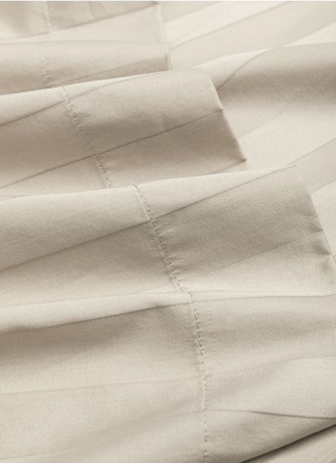DRAP PLAT JACQUARD RAYURE BÂTON
