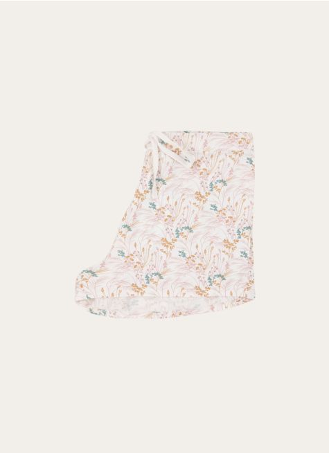 SHORT EN VISCOSE MOTIF FLORAL