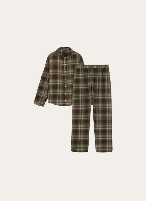 PYJAMA EN FLANELLE À CARREAUX
