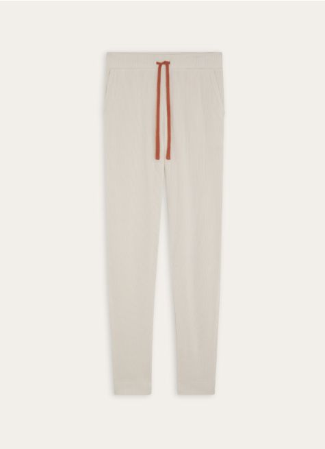 PANTALON D'INTÉRIEUR EN MAILLE NID D'ABEILLE
