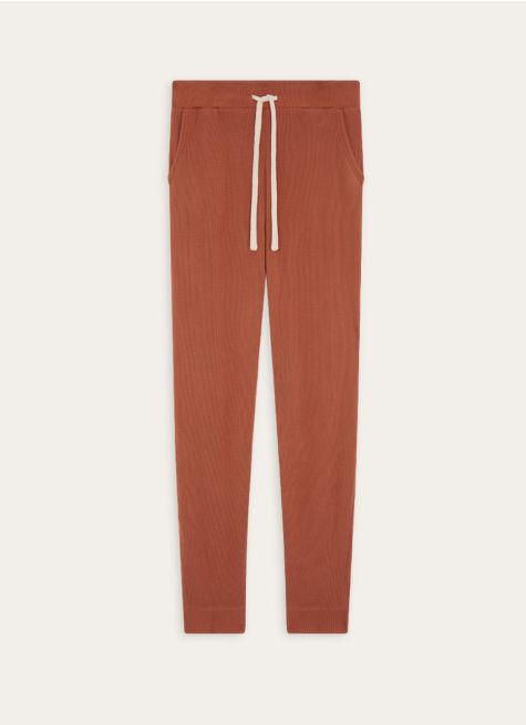 PANTALON D'INTÉRIEUR EN MAILLE NID D'ABEILLE