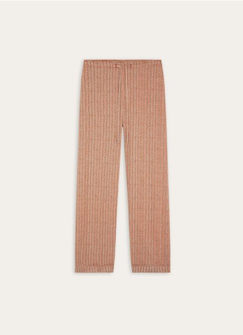 PANTALON EN VOILE DE COTON IMPRIMÉ