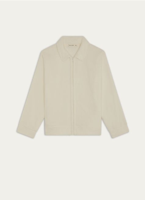 VESTE POLAIRE ZIPPÉE À COL MONTANT