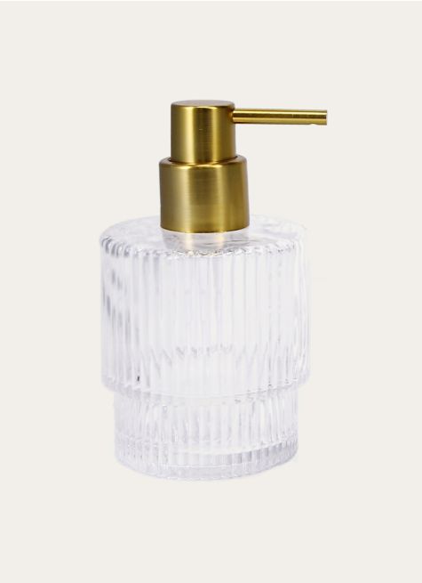 DISTRIBUTEUR DE SAVON STRIÉ