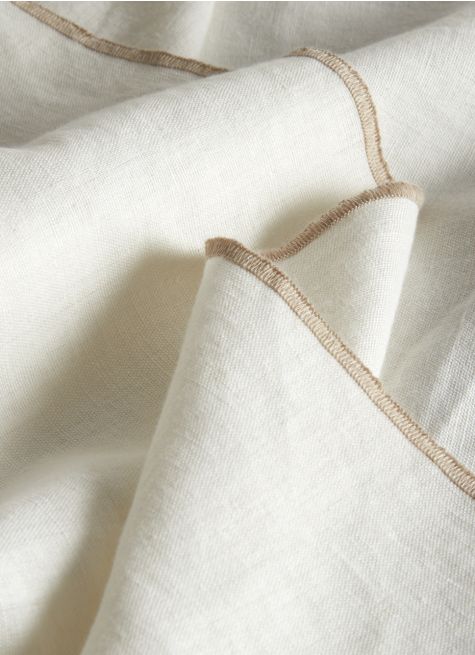 NAPPE COTON LIN FINITION BOURDON