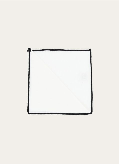 SERVIETTE DE TABLE EN COTON ET LIN BOURDON COLORÉ