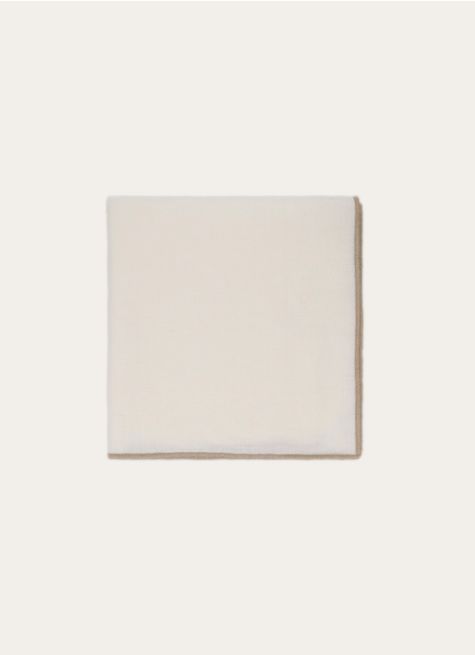 SERVIETTE DE TABLE EN COTON ET LIN BOURDON COLORÉ