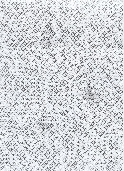 DESSUS DE CHAISE EN COTON IMPRIMÉ FLEURI