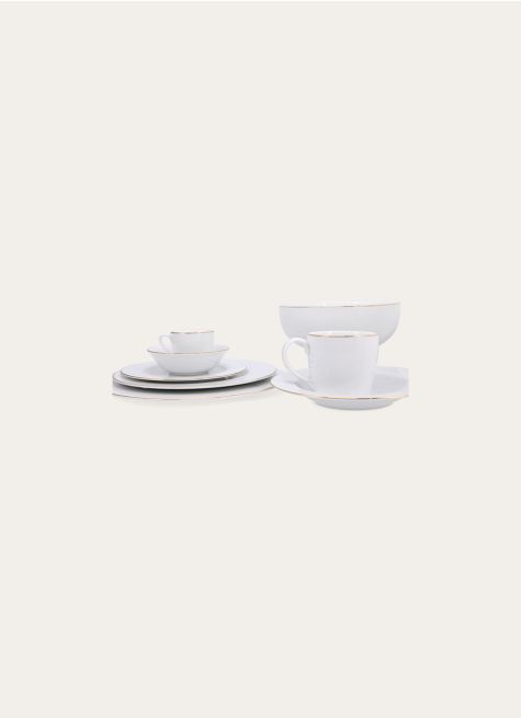 TASSE EN PORCELAINE AVEC LISERÉ DORÉ