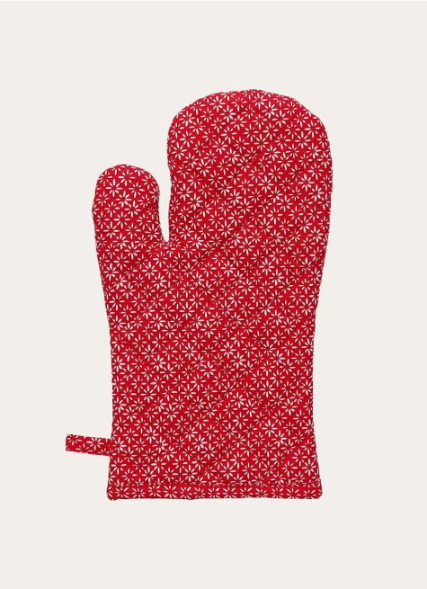 GANT DE CUISINE À MOTIFS GÉOMÉTRIQUES