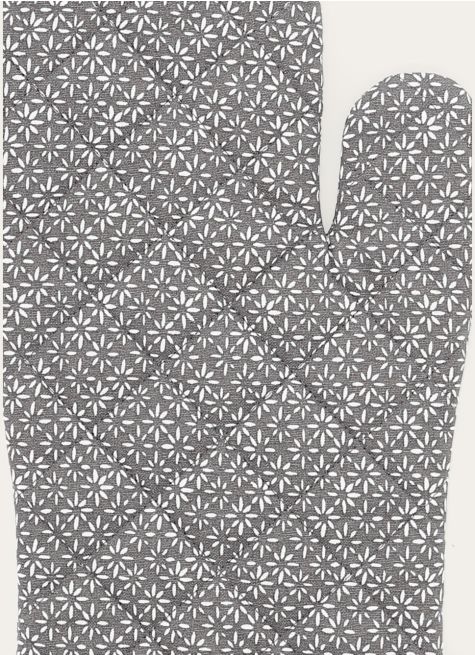 GANT DE CUISINE À MOTIFS GÉOMÉTRIQUES