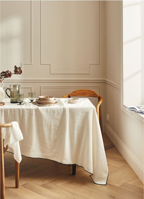 NAPPE COTON LIN FINITION BOURDON
