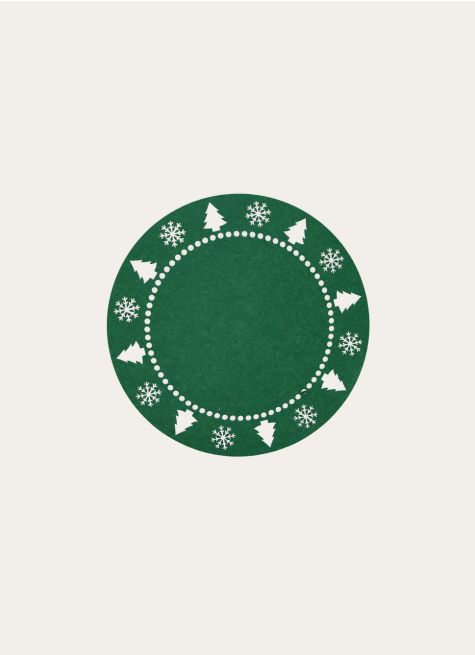 SET DE TABLE SAPIN EN FEUTRINE