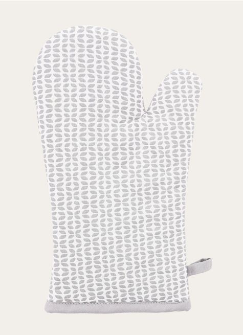 GANT DE CUISINE EN COTON IMPRIMÉ MINI MOTIFS