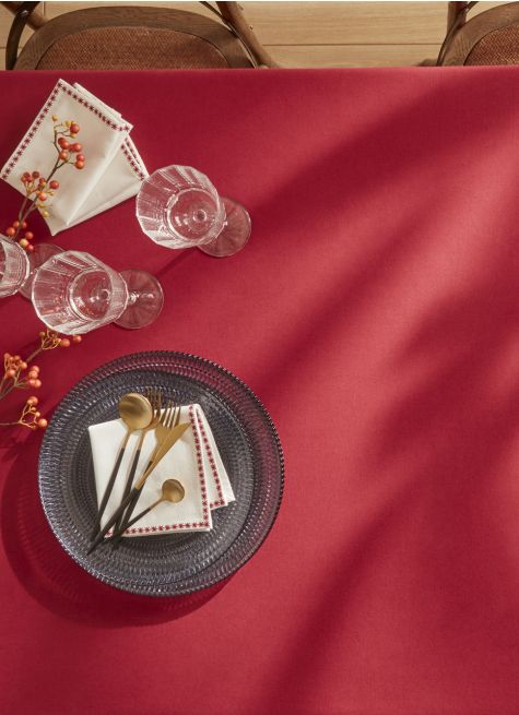 NAPPE UNIE EN TOILE