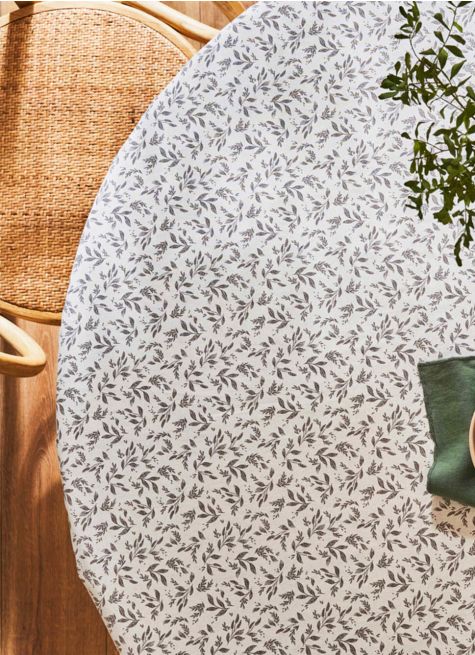 NAPPE ENDUITE À MOTIF VÉGÉTAL