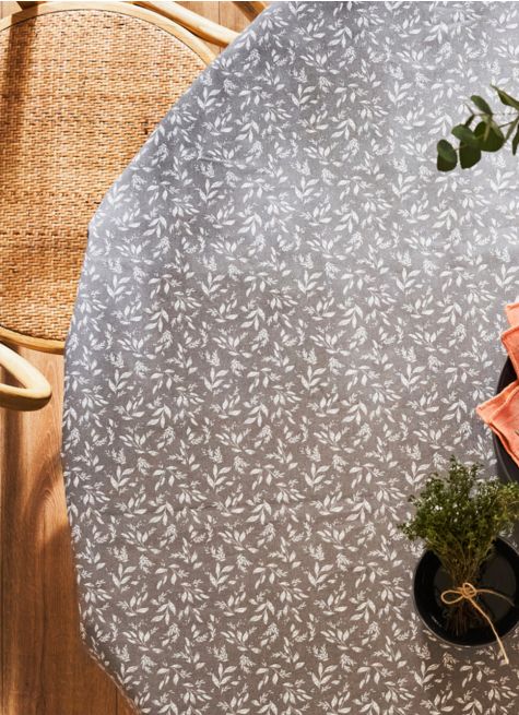 NAPPE ENDUITE À MOTIF VÉGÉTAL