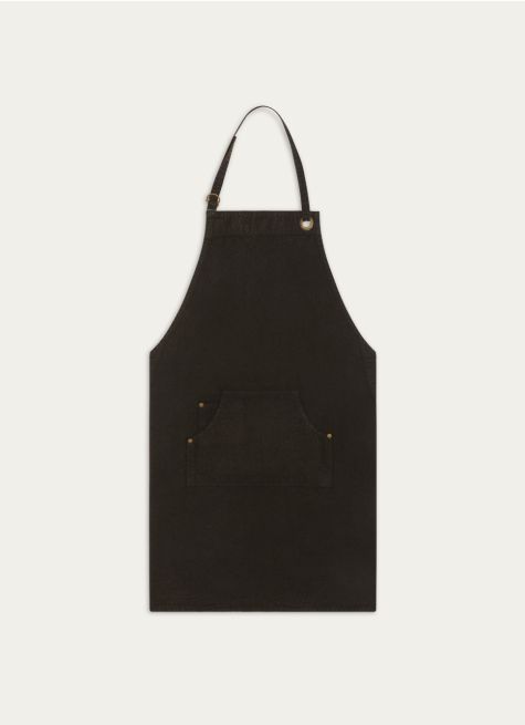 TABLIER EN CANVAS AVEC OEILLETS