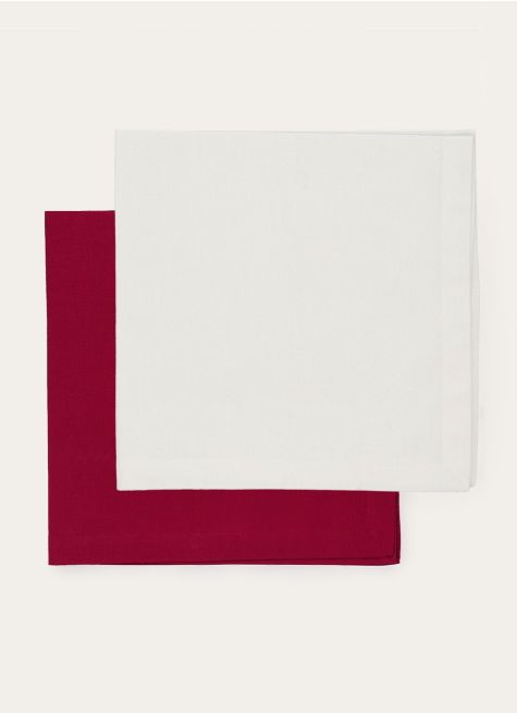 SERVIETTE DE TABLE UNIE EN COTON UNIE