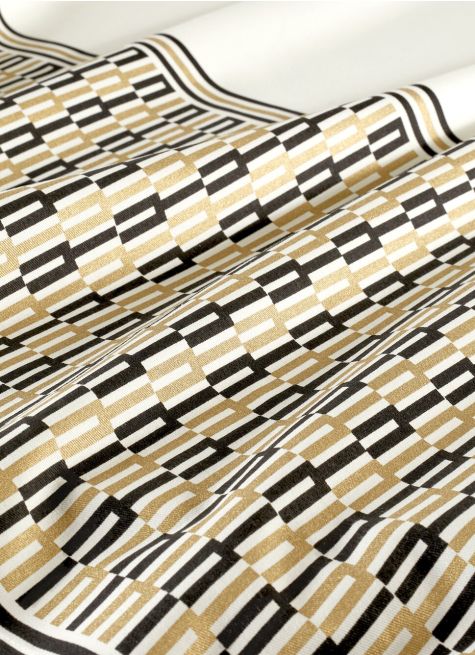 NAPPE ANTI-TACHE MOTIF GÉOMETRIQUE