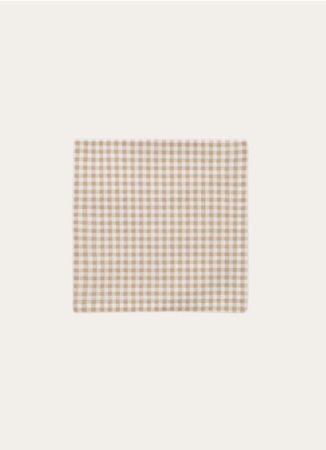 LOT DE 2 SERVIETTES DE TABLE EN COTON VICHY