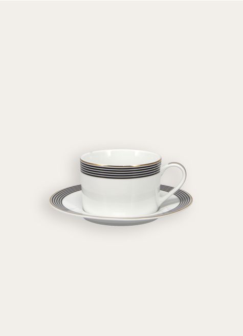 TASSE EN PORCELAINE AVEC LISERET EN OR SONGE