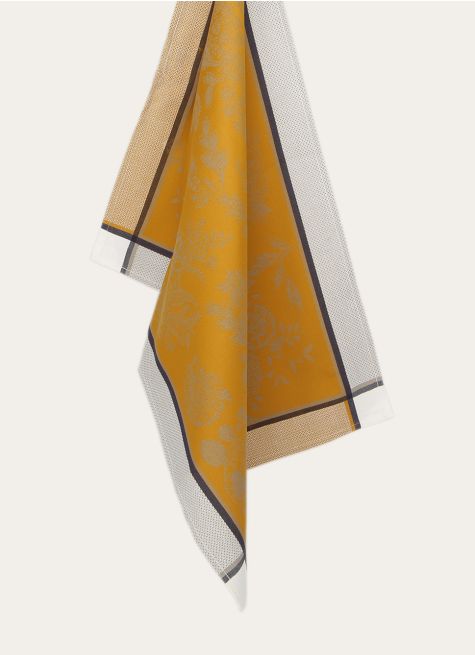 TORCHON EN JACQUARD DE COTON INTZ
