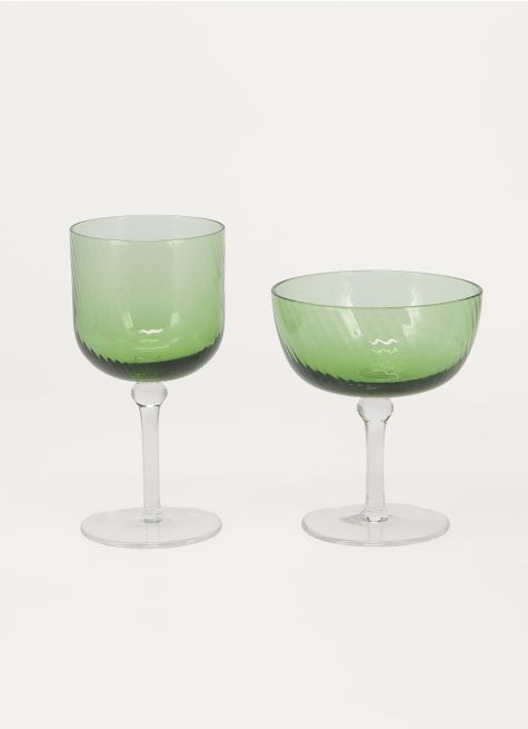 COUPE À CHAMPAGNE STRIÉ