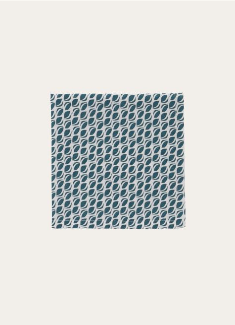 LOT DE 2 SERVIETTES DE TABLE EN COTON IMPRIMÉ