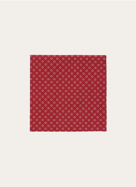 LOT DE 2 SERVIETTES DE TABLE EN COTON ENDUIT