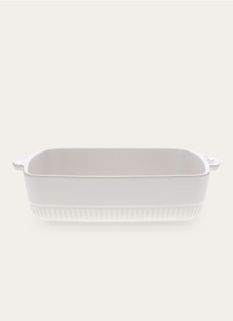 PLAT À FOUR EN GRÈS RECTANGLE AUTHENTIQUE