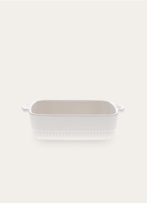 PETIT PLAT À FOUR EN GRÈS RECTANGLE AUTHENTIQUE
